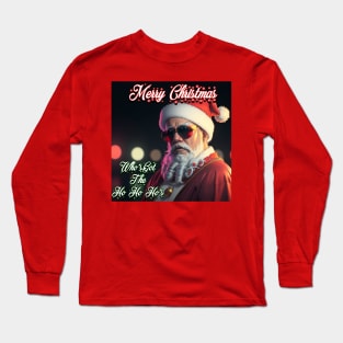 Gangsta Clause Long Sleeve T-Shirt